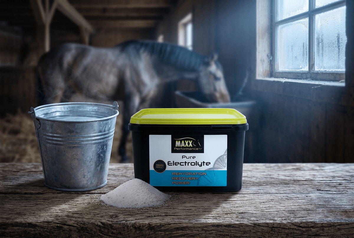 Trinkt dein Pferd im Winter genug? Wasserhaushalt, Kolikrisiko und was du tun kannst - B.H. Products GmbH